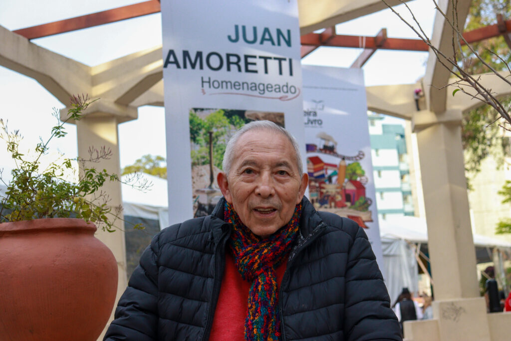 Juan Amoretti - Homenageado da Feira do Livro